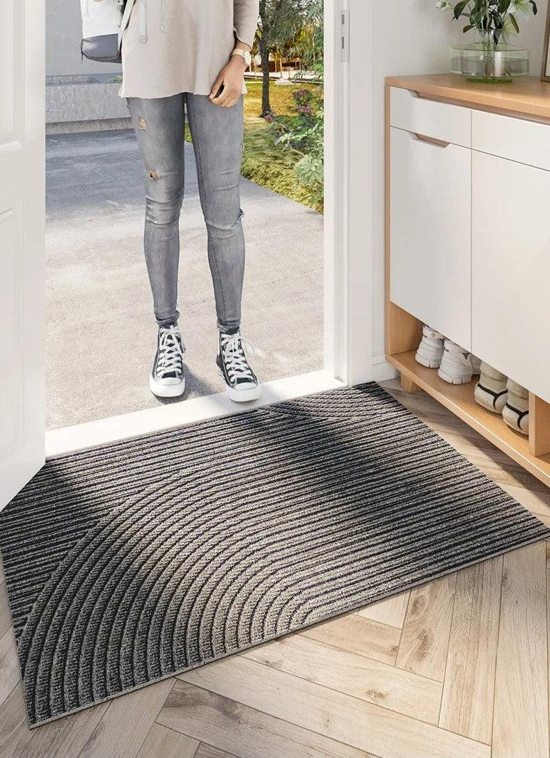 Heavy Duty Non-Slip Doormat for Indoor and Outdoor Use – Durable PVC Welcome Mat with Anti-Slip Backing 4