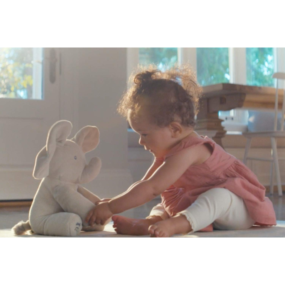 Musical Plush Elephant Toy for Babies – Interactive Soft Stuffed Animal with Gentle Melodies and Movement, Perfect for Cuddling 2