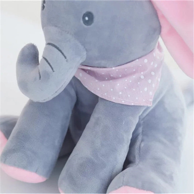 Musical Plush Elephant Toy for Babies – Interactive Soft Stuffed Animal with Gentle Melodies and Movement, Perfect for Cuddling 3