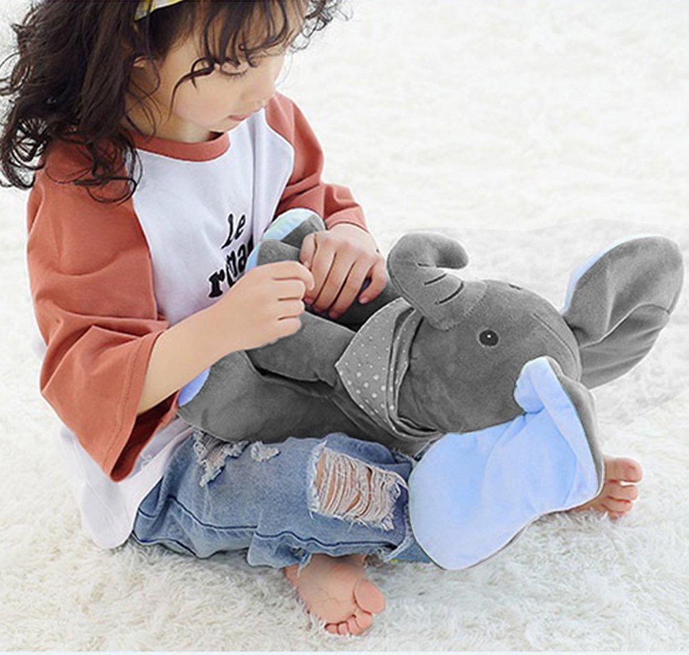 Musical Plush Elephant Toy for Babies – Interactive Soft Stuffed Animal with Gentle Melodies and Movement, Perfect for Cuddling 5