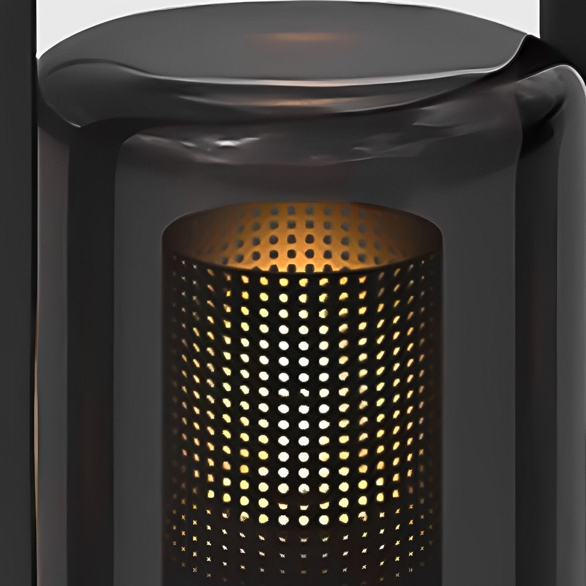 Cylinder Waterproof Solar LED Outdoor Table Floor Lamp