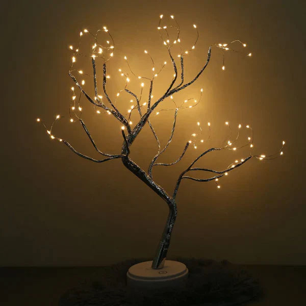 Bedside Lamp Tree Branch Fairy Lights