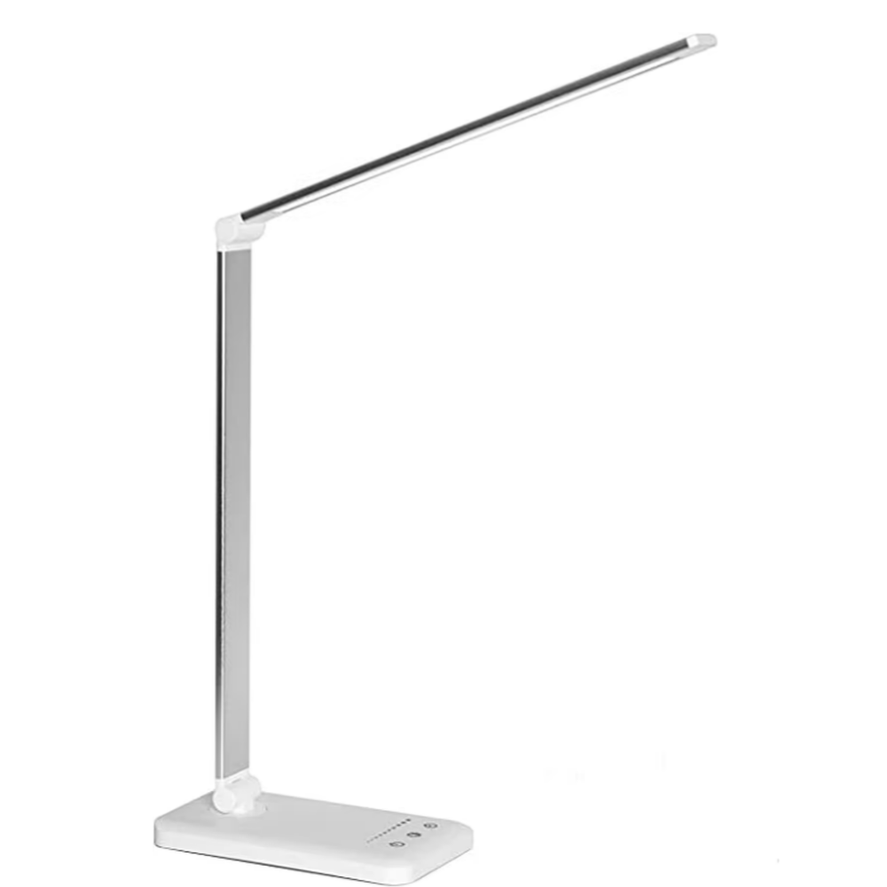 Desk Lamp with Adjustable LED and USB Charging