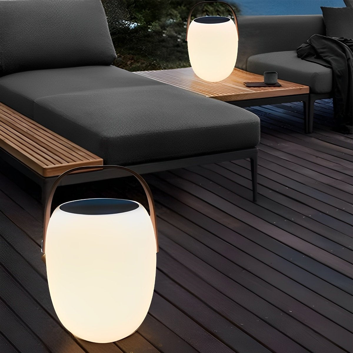 Waterproof Solar Outdoor LED Hanging Lantern Lights