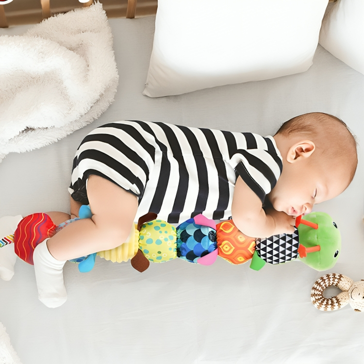 Baby Sensory Plush Musical Caterpillar Toy – Soft, Colorful, Engaging for Early Learning and Auditory Development 4