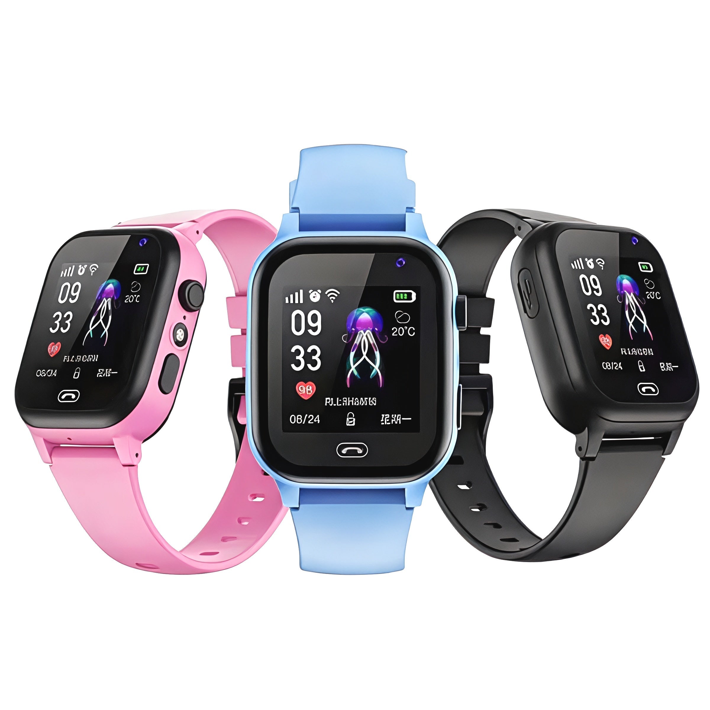 Kids Smartwatch with GPS Tracker, Waterproof 4G Camera, Activity Monitor, and Two-Way Video Calling 4