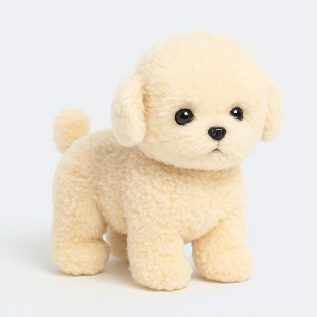 Lifelike Interactive Plush Puppy Toy with Movements and Sounds – Soft Cuddly Companion for Kids and Adults 5