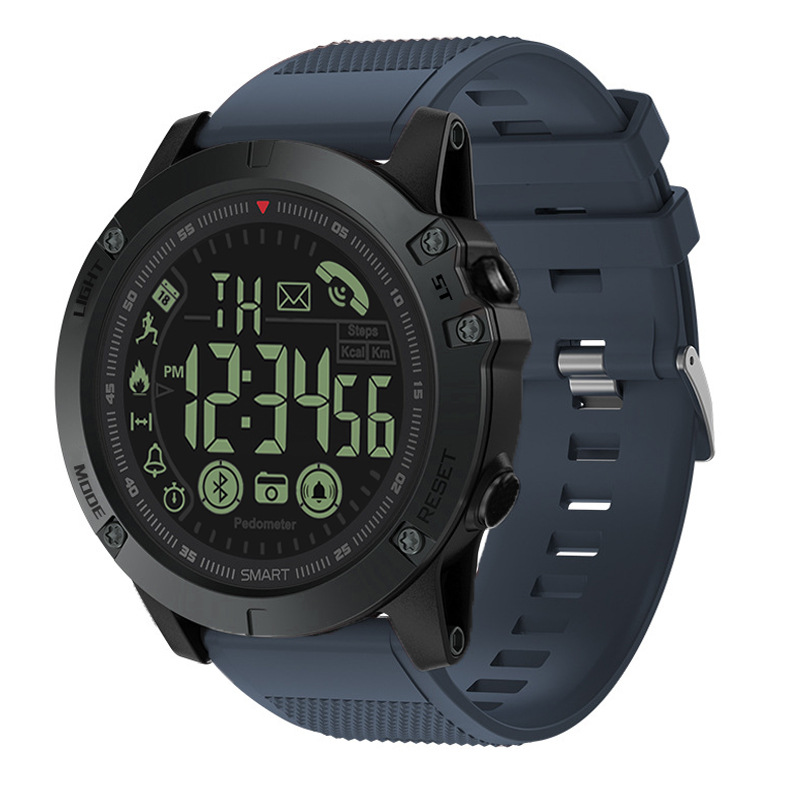 Military Smart Watch with Waterproof Design, Health Tracking, and Rugged Stainless Steel Construction 7