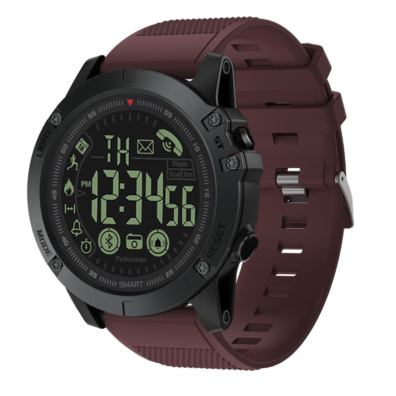 Military Smart Watch with Waterproof Design, Health Tracking, and Rugged Stainless Steel Construction 8