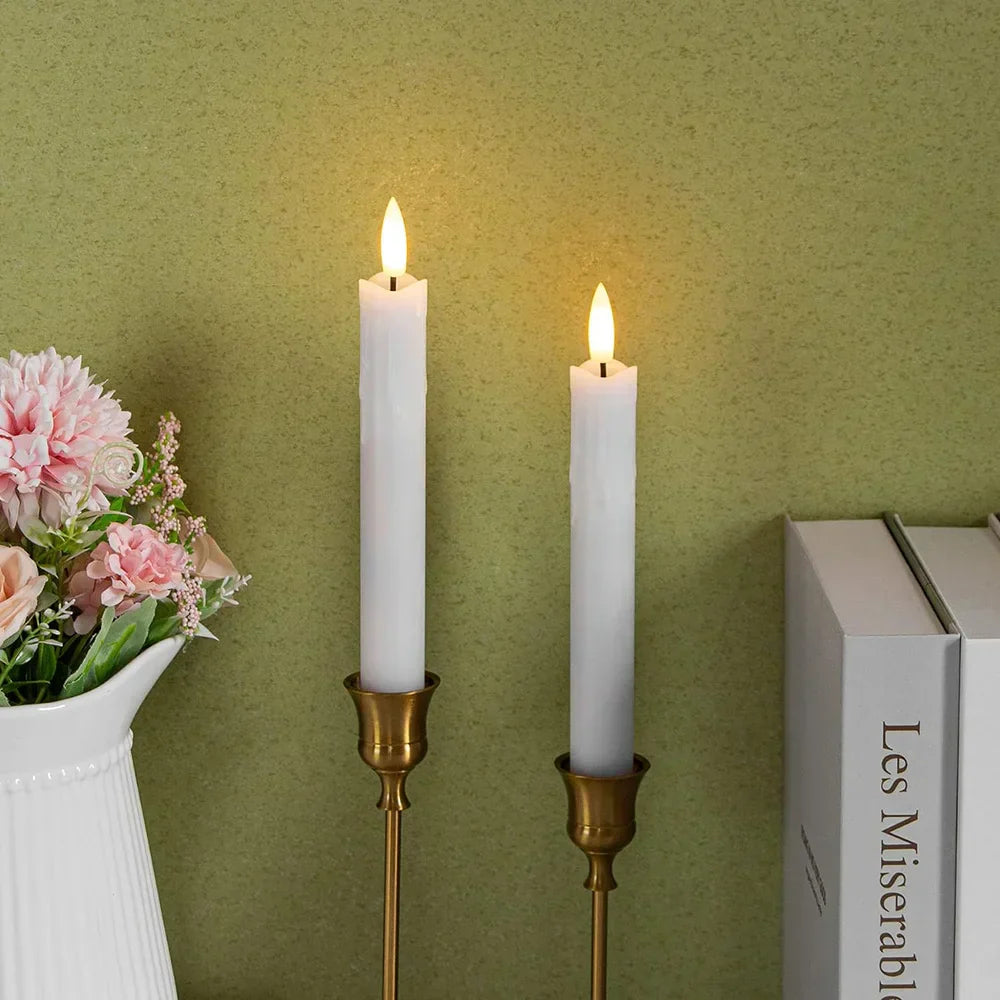 Flameless LED Candles with Realistic Flame Effect
