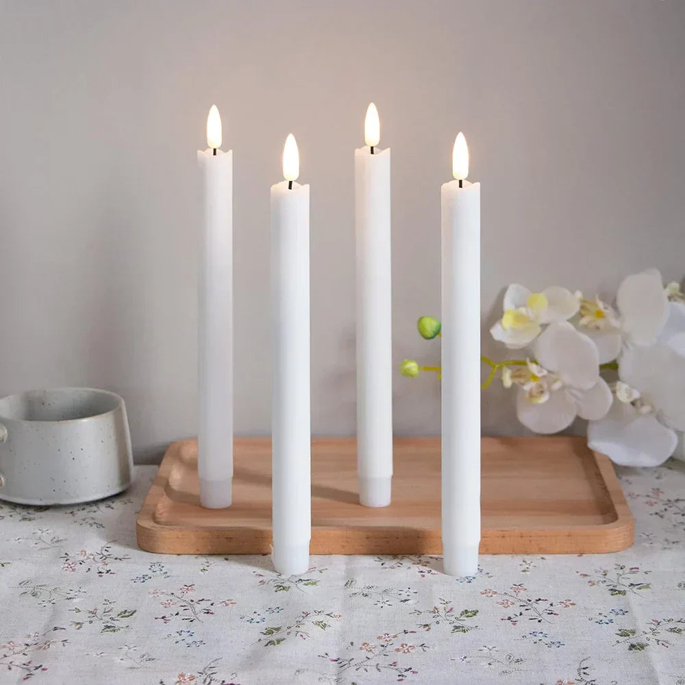 Flameless LED Candles with Realistic Flame Effect