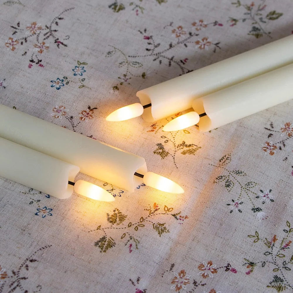 Flameless LED Candles with Realistic Flame Effect