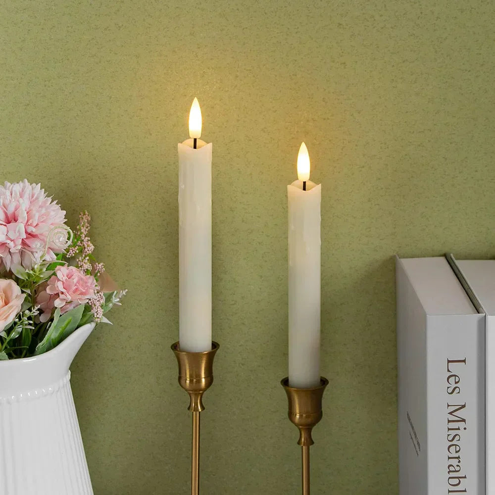 Flameless LED Candles with Realistic Flame Effect