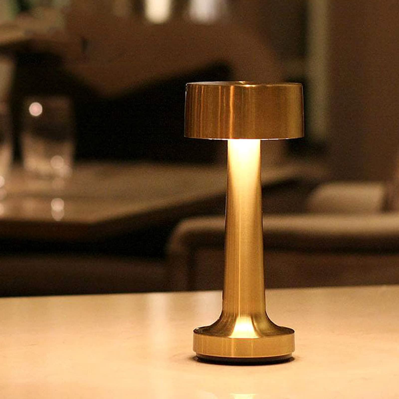 LED Table Lamp with Metal Modern Design