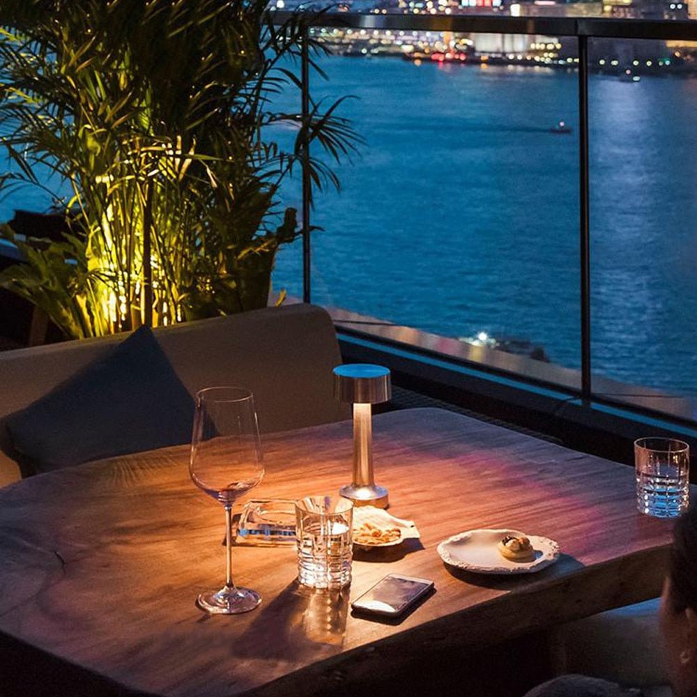 LED Table Lamp with Metal Modern Design