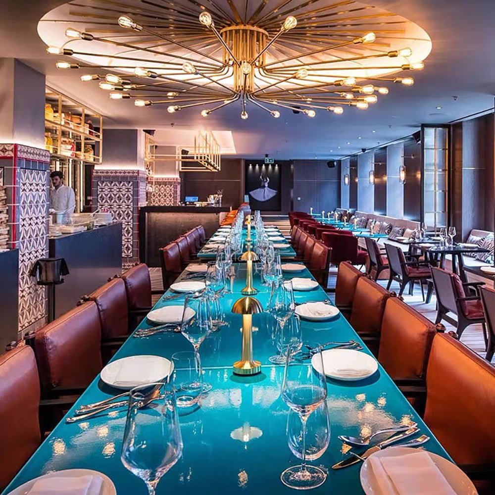 LED Table Lamp with Metal Modern Design