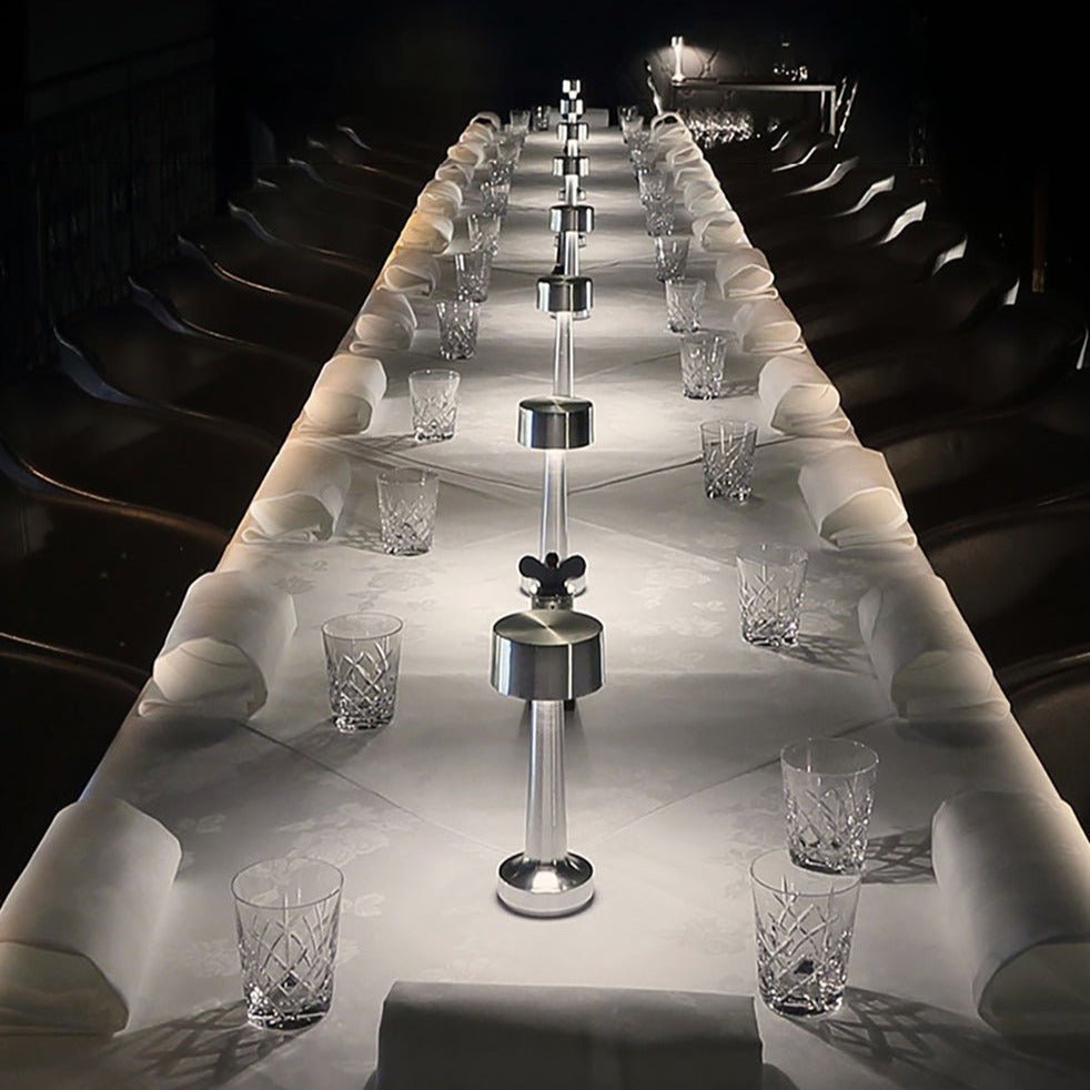 LED Table Lamp with Metal Modern Design