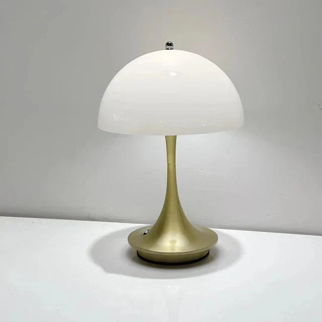 Portable Bedside Lamp with Wireless LED Lighting