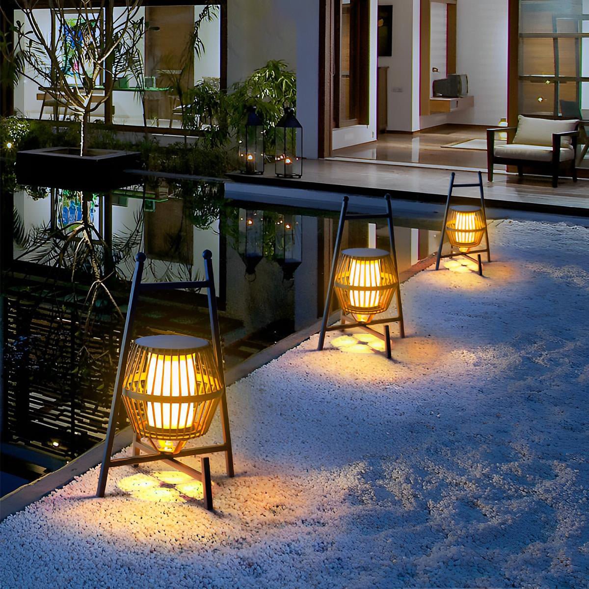 Waterproof Outdoor Floor Lamp Lanterns