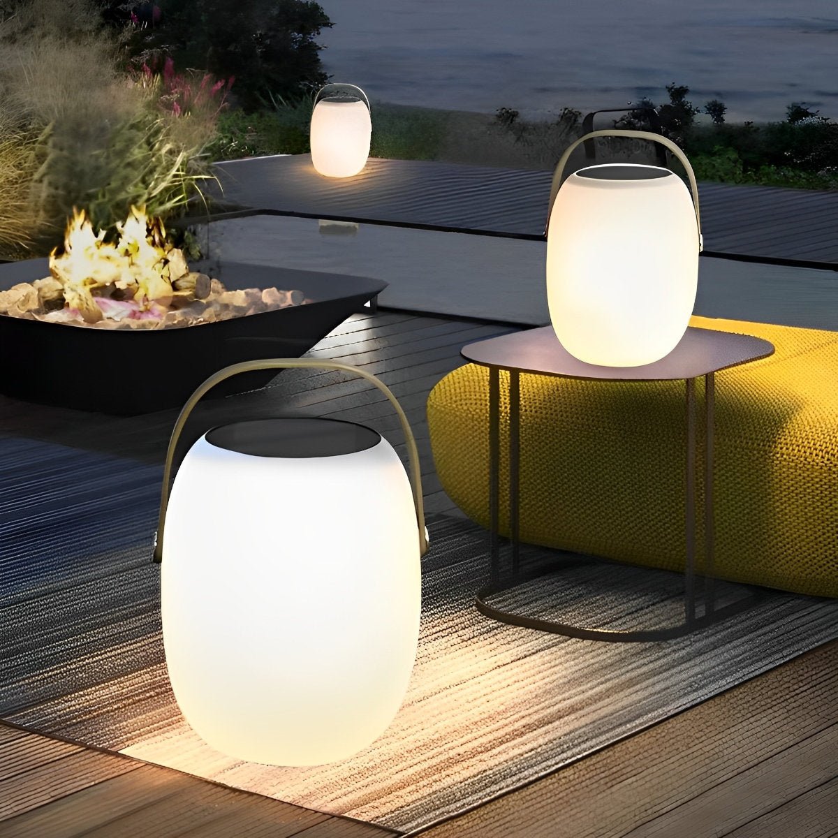 Waterproof Solar Outdoor LED Hanging Lantern Lights